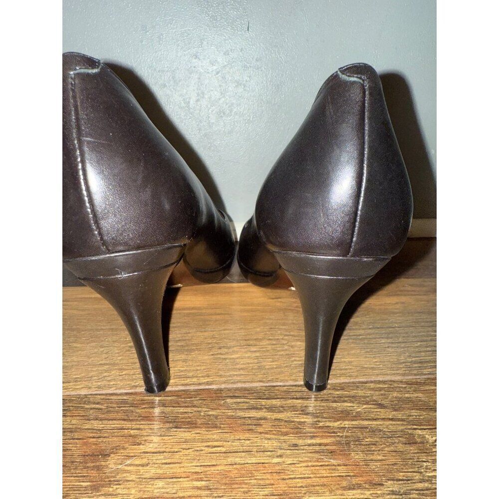 Cole Haan Nike Air Peep Toe Heels Size 8B - Picture 13 of 14